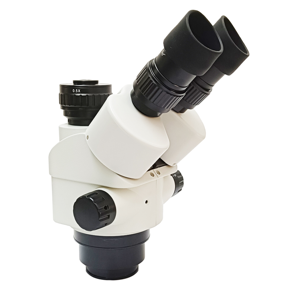 Stereo Trinocular Microscope Pcb - 7X-45X Professional Plastic trinocular microsocpe head