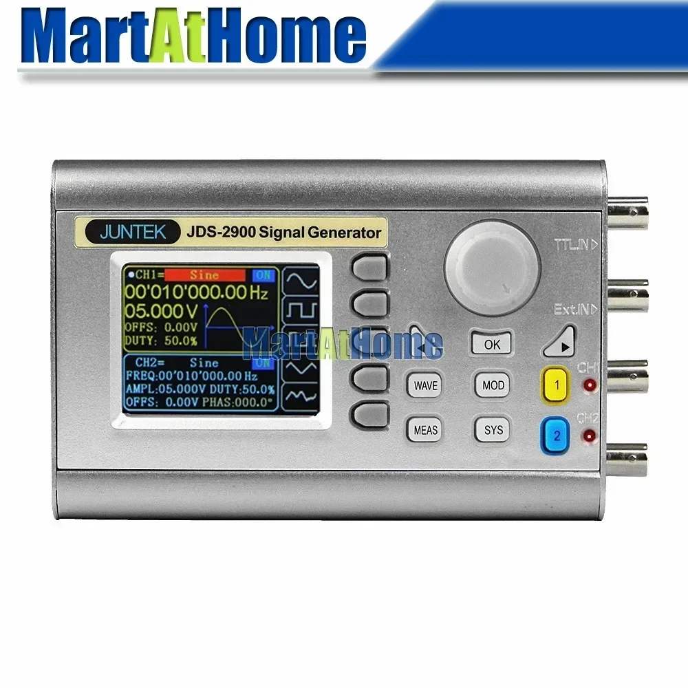 Function Arbitrary Waveform Generator - Digital Dual-channel DDS Signal Generator Function