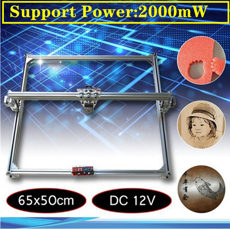 50*65cm Mini 2000MW  CNC Laser - đánh giá và giá Mini Laser Engraver Cnc Router